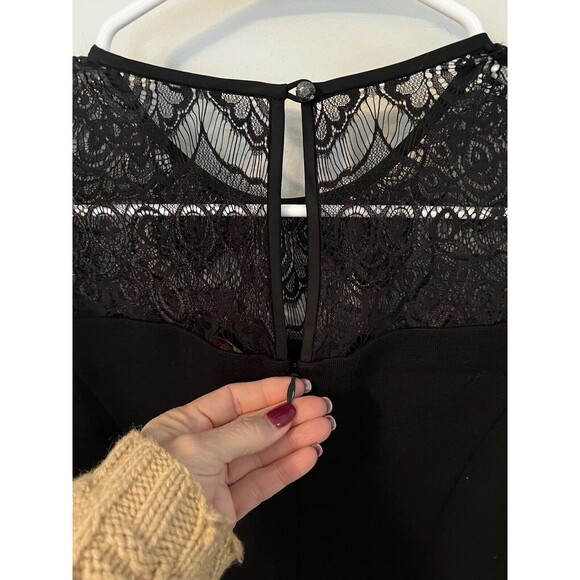 Tory Burch knit dress size extra small Black Classic Lace Fitted - Picture 8 of 8